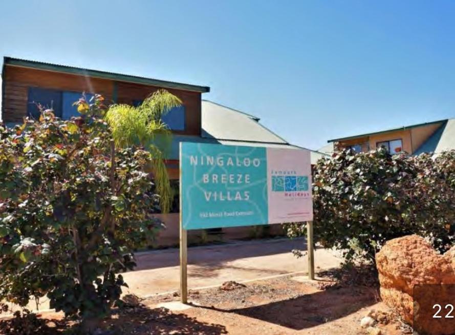 The Ningaloo Breeze Villa 5 Эксмут Экстерьер фото